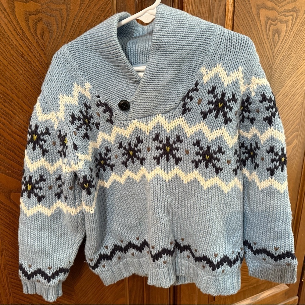 Janie and Jack Shawl Collar Sweater - Picture 1 of 7
